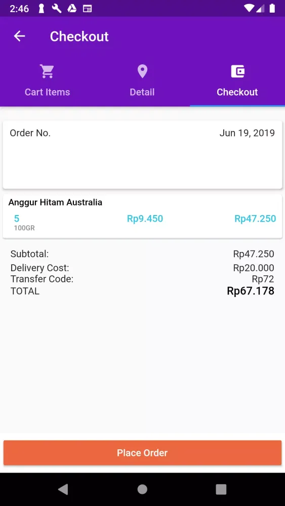 Test Pasar Segar App应用截图