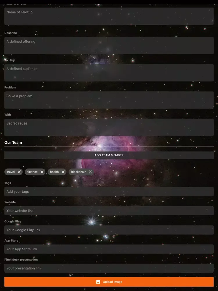 StartGazer.io iPad 应用截图