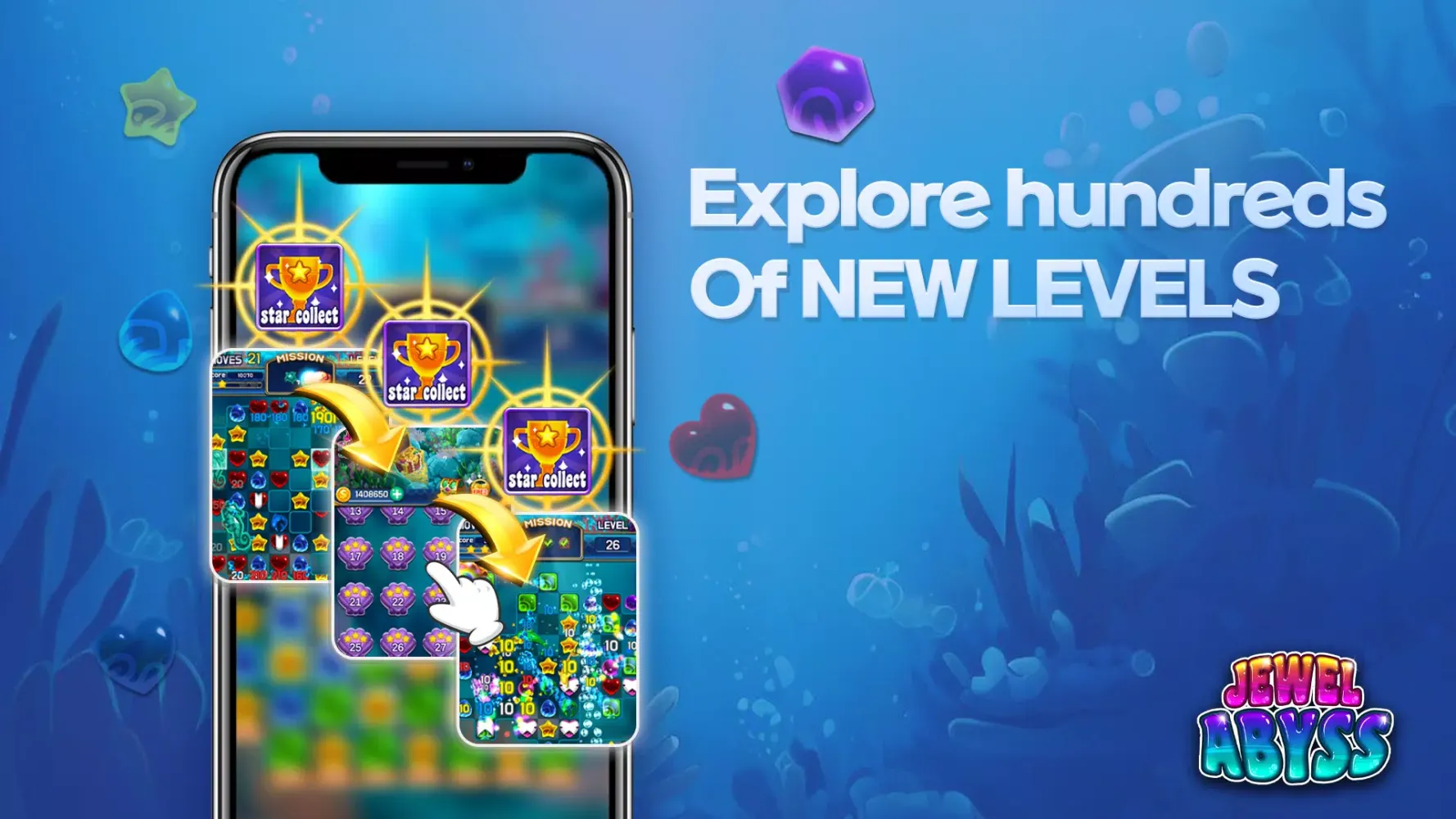 Jewel Abyss سکرین شاٹس