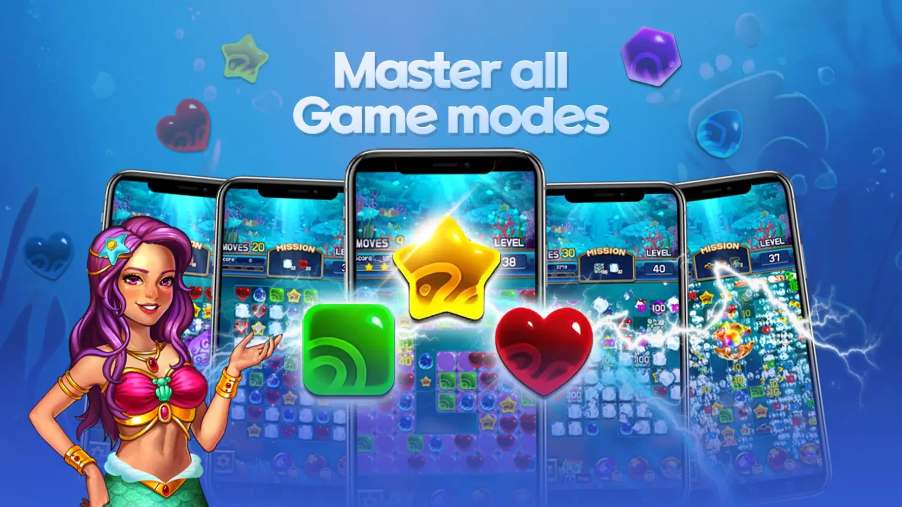 Jewel Abyss سکرین شاٹس