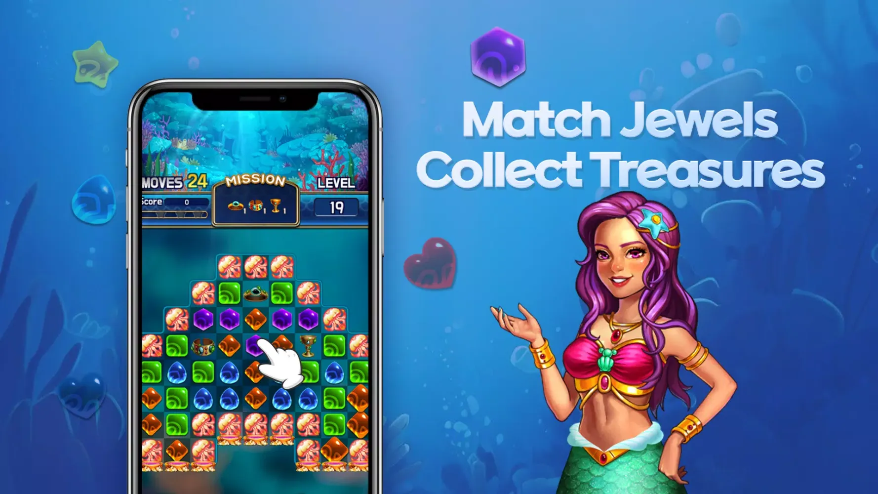 Jewel Abyss سکرین شاٹس