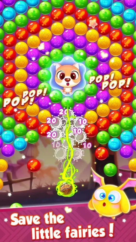 Bubble Bubble POP : Rescue elf Screenshots