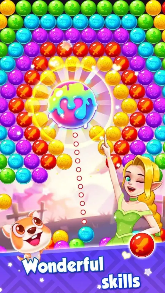 Bubble Bubble POP : Rescue elf Screenshots