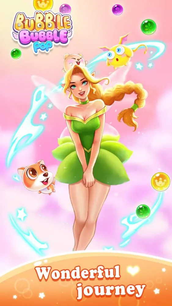 Bubble Bubble POP : Rescue elf Screenshots
