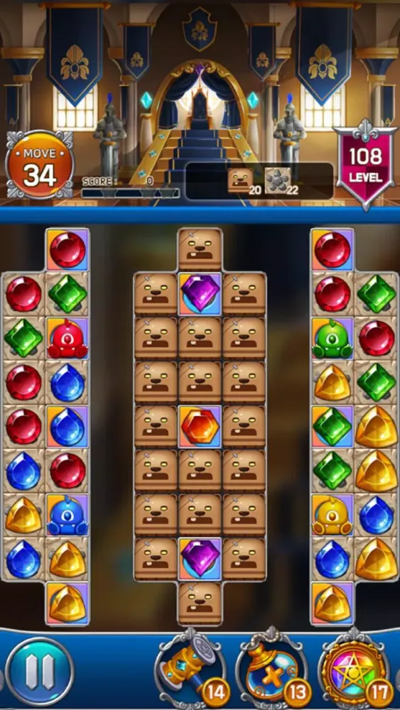 Jewel Royal Castle: Match3 Screenshots