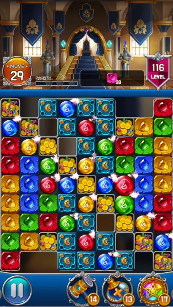 Jewel Royal Castle: Match3 Screenshots