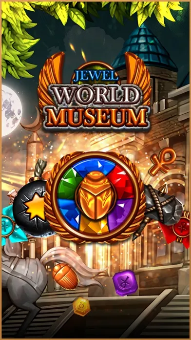 Capturas de tela do Jewel World Museum