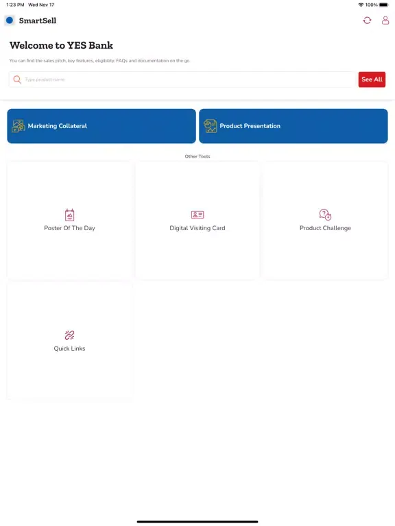 SmartSell Core iPad  Screenshots