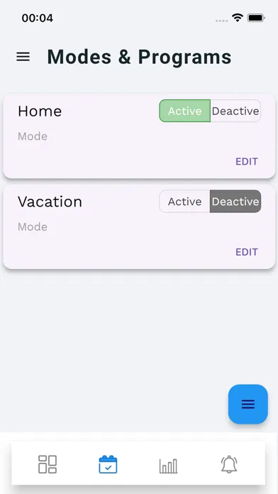 Smart Boiler Control Screenshots
