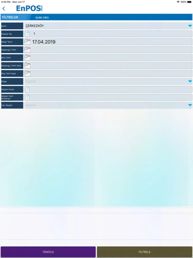 EnPOS Promo Mobile iPad  Screenshots