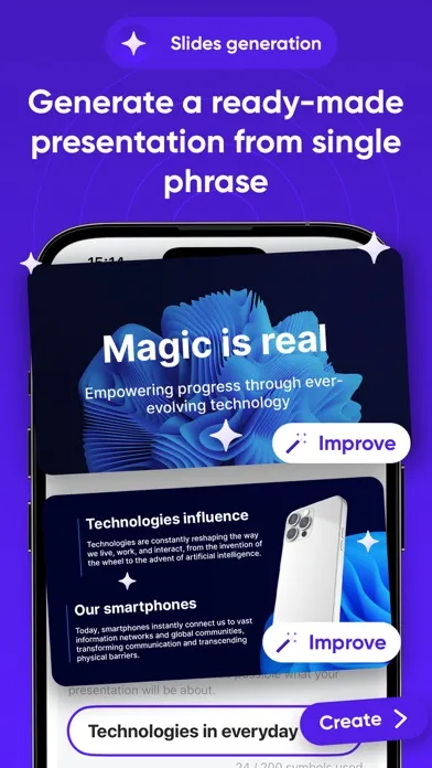 Slidey: Ai Presentation Slides应用截图