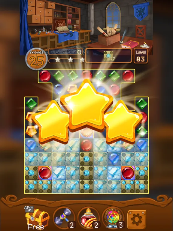 Jewels Magic Kingdom iPad  स्क्रीनशॉट