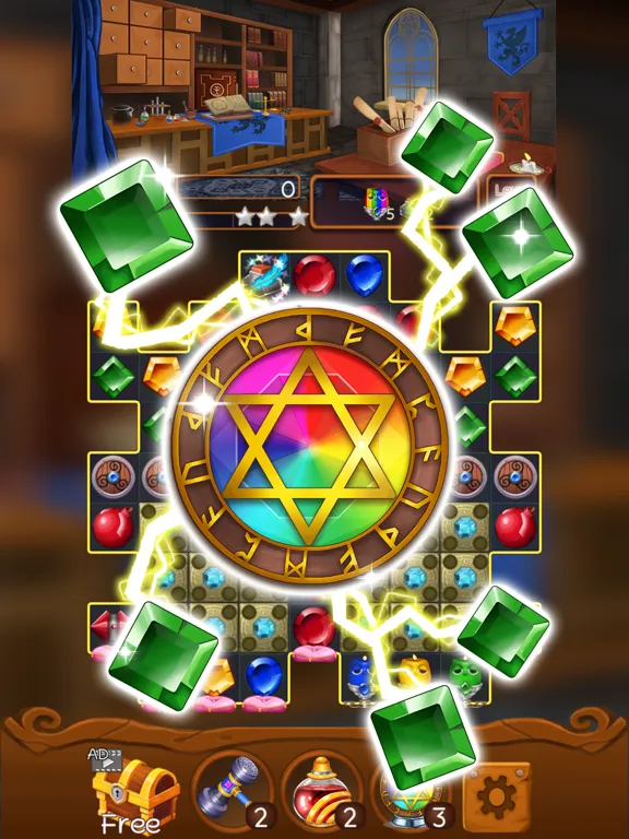Jewels Magic Kingdom iPad  स्क्रीनशॉट