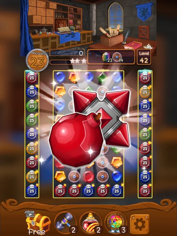Jewels Magic Kingdom iPad  स्क्रीनशॉट