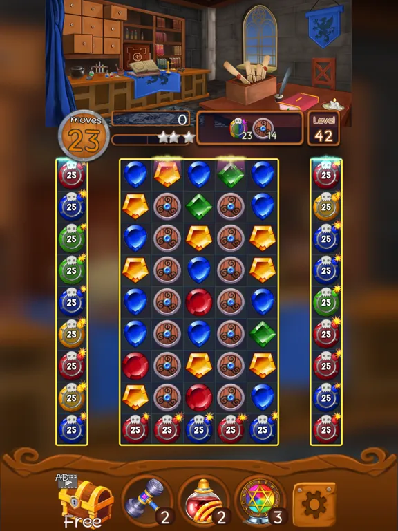 Jewels Magic Kingdom iPad  स्क्रीनशॉट