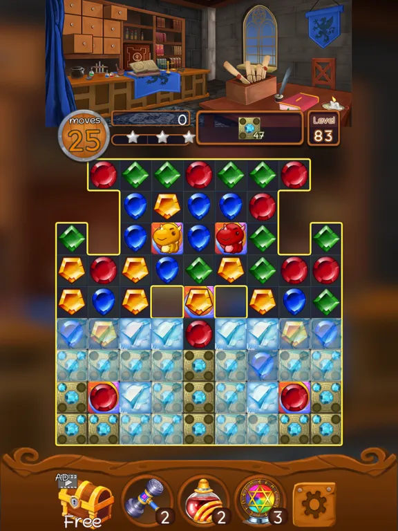 Jewels Magic Kingdom iPad  स्क्रीनशॉट