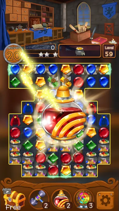 Jewels Magic Kingdom स्क्रीनशॉट