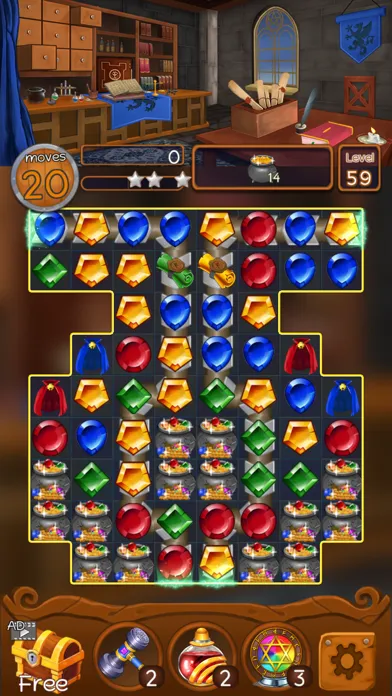 Jewels Magic Kingdom स्क्रीनशॉट