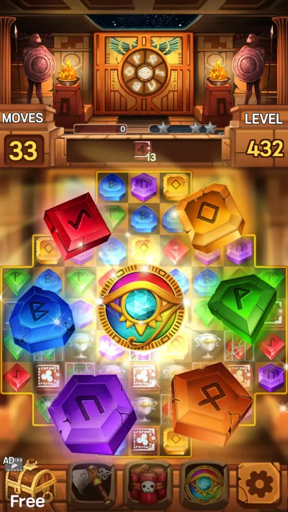 Capturas de tela do Legend of Magical Jewels
