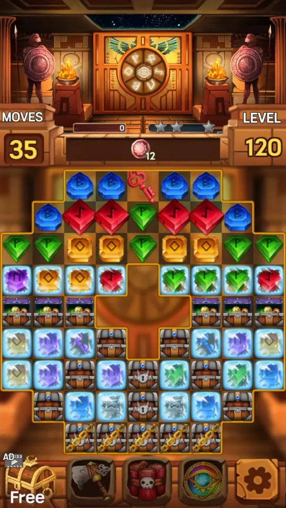 Capturas de tela do Legend of Magical Jewels