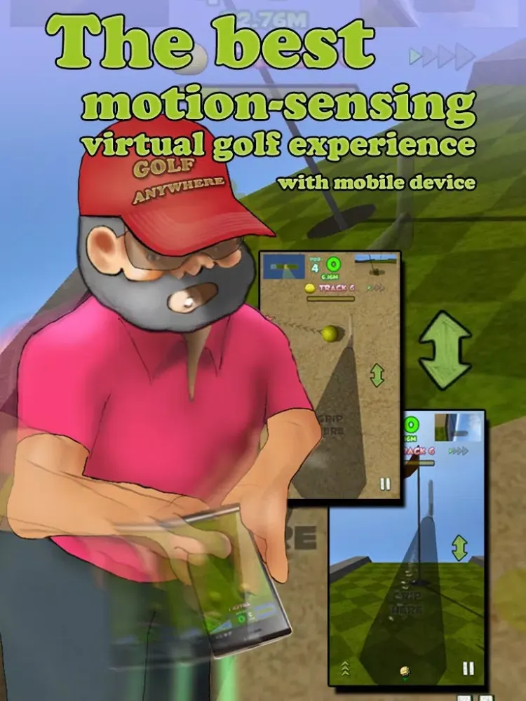 Capturas de pantalla de MotionGolf Lite iPad 