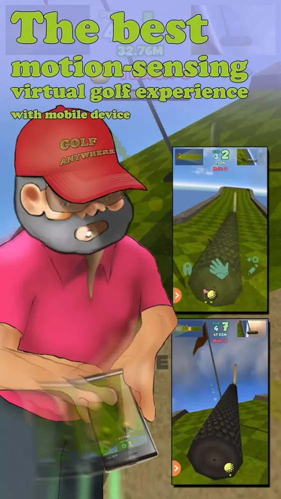Capturas de pantalla de MotionGolf Lite
