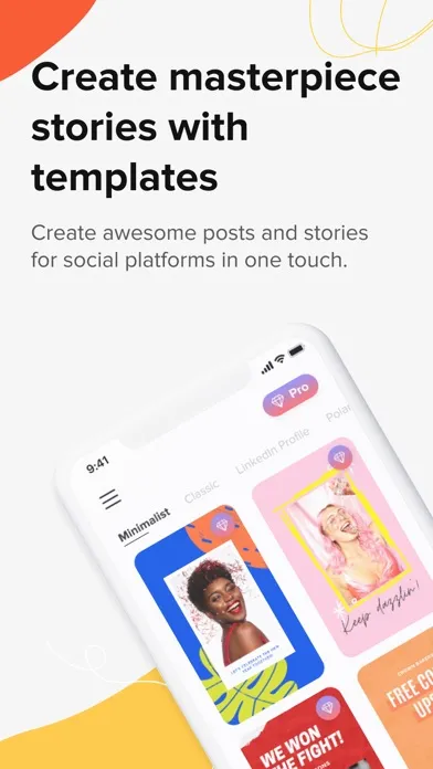Insta Story Maker: Storly应用截图