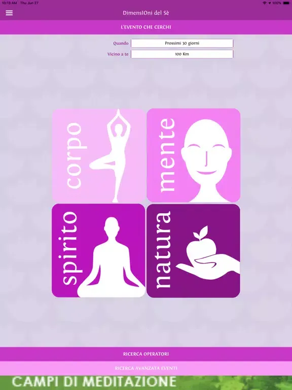 Zrzuty ekranu DimensIOni del se iPad 