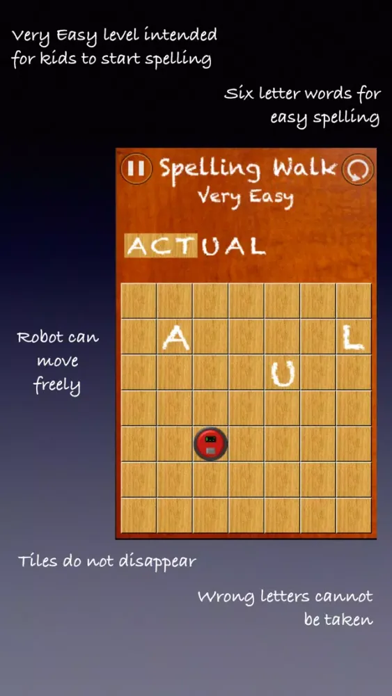 ภาพหน้าจอของ Spelling Walk