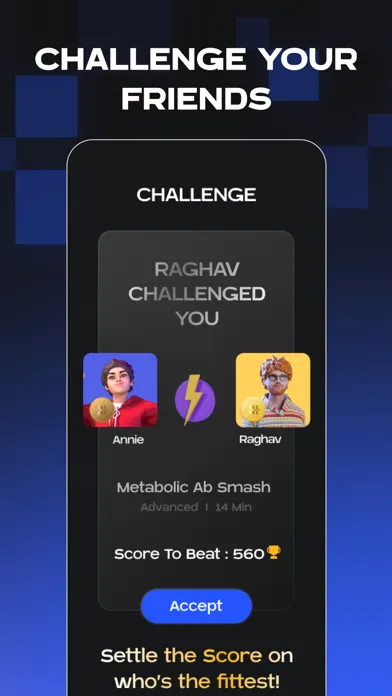 Insane AI: Fitness Workouts سکرین شاٹس