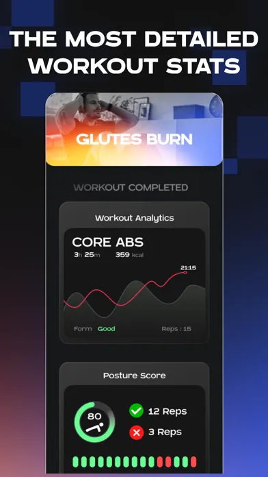 Insane AI: Fitness Workouts سکرین شاٹس