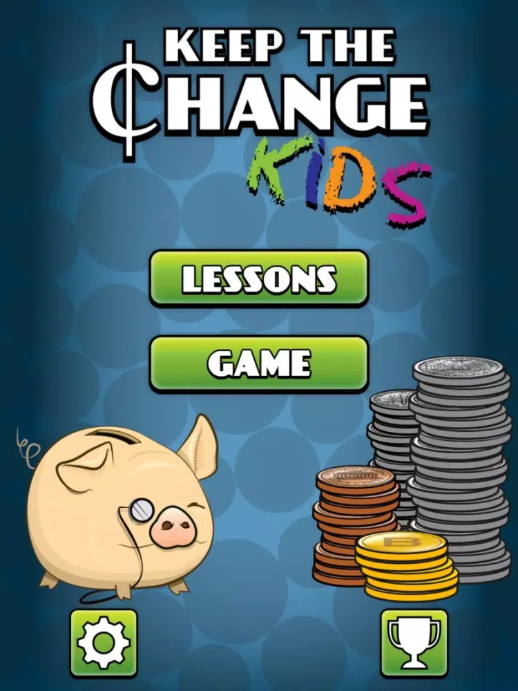 Tangkapan layar Keep the Change Kids iPad 