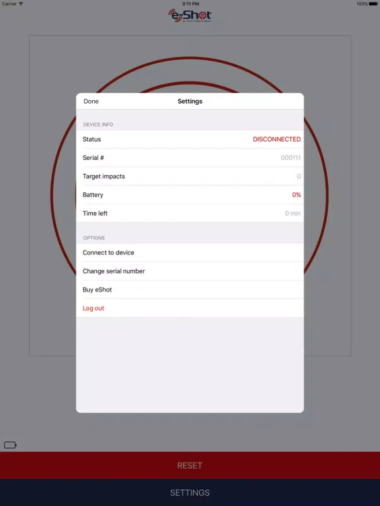 eShot iPad 應用截圖