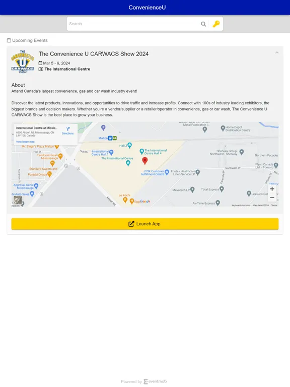 Screenshot di ConvenienceU iPad 