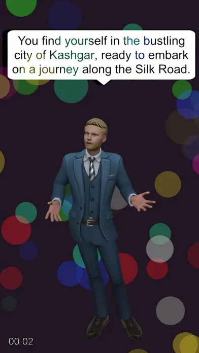 Screenshot di AdventureGames.ai