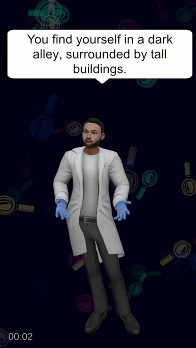 Screenshot di AdventureGames.ai