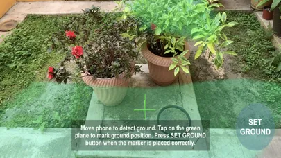 Tangkapan layar AR Landscaper