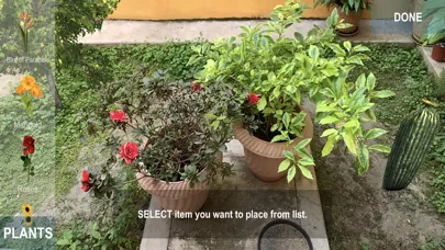 Tangkapan layar AR Landscaper