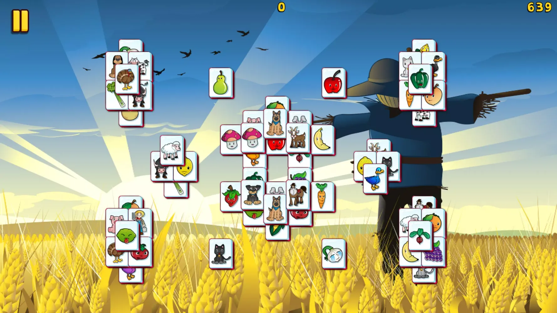 Barnyard Mahjong 3 스크린샷