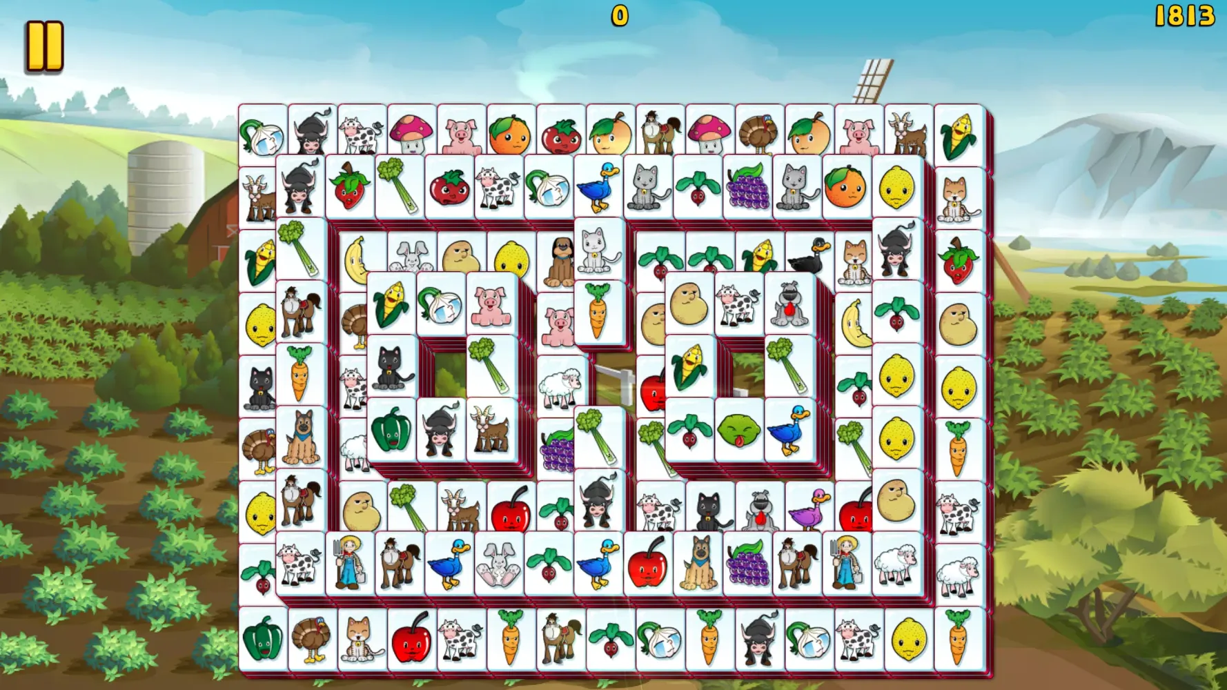Barnyard Mahjong 3 스크린샷