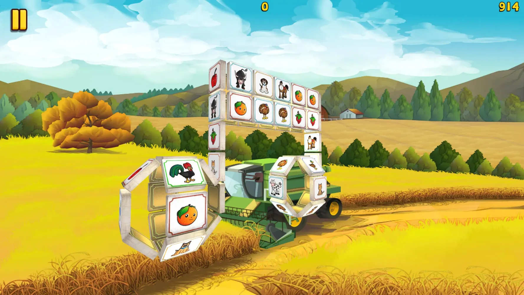 Barnyard Mahjong 3 스크린샷