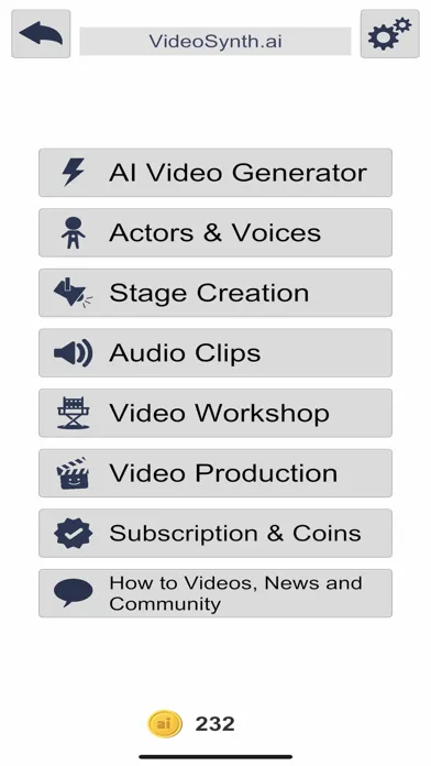VideoSynth.ai Ekran Görüntüleri