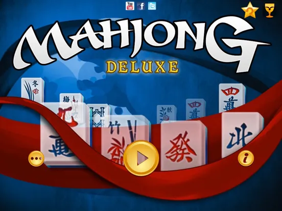 ภาพหน้าจอของ Mahjong Deluxe Go iPad 