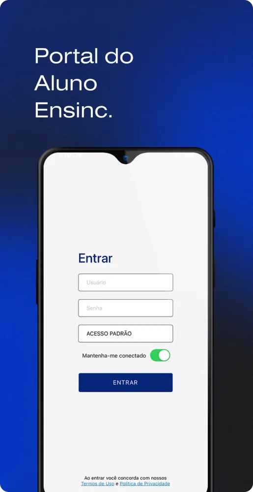 Ensinc Aluno Screenshots