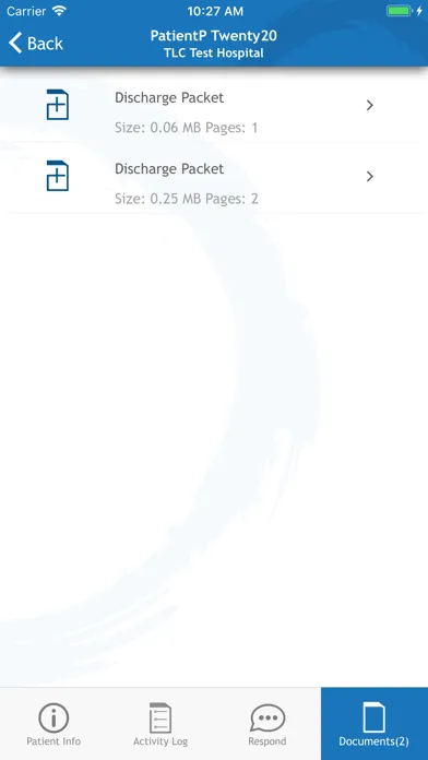 Ensocare Respond Screenshots