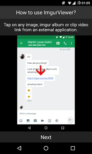 Screenshot di ImgurViewer