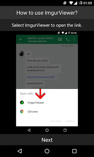 Screenshot di ImgurViewer