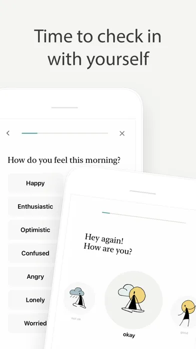 Reflect - guided daily journal سکرین شاٹس