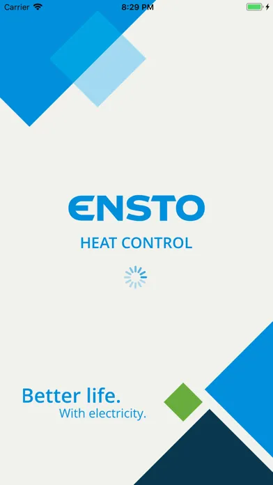 Ensto Heat Control App Screenshots