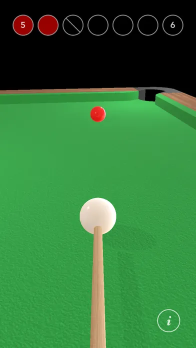 Captures d'écran de Pocket Snooker